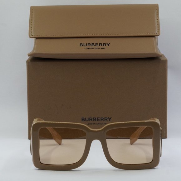 FINAL PRICE NEW BURBERRY BE4406U 399073 BEIGE LIGHT BROWN SUNGLASSES - Picture 11 of 11
